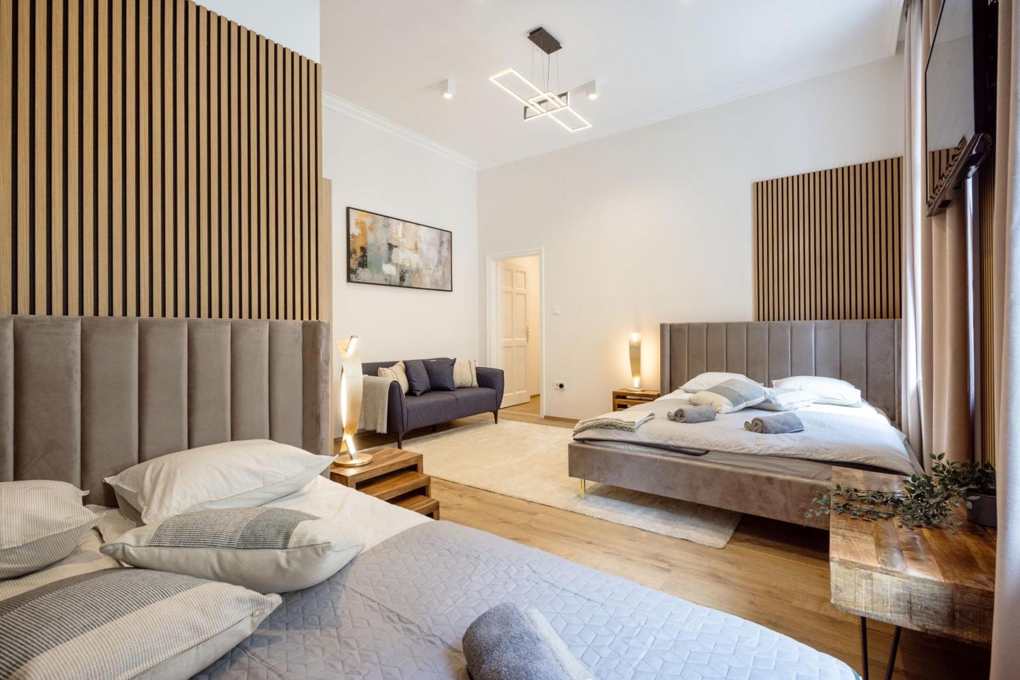 Sleek Downtown Living Lägenhet Budapest Exteriör bild